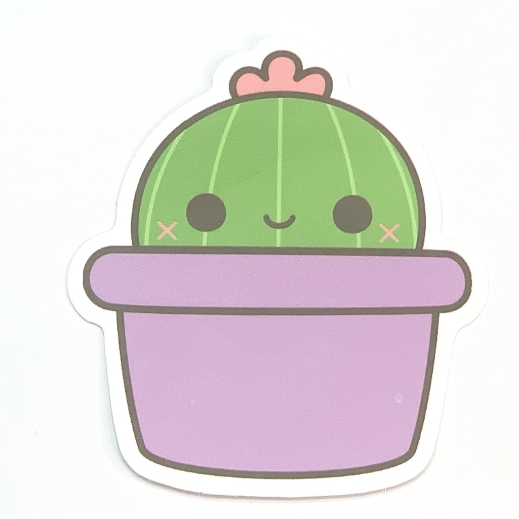 Cactus Vinyl Sticker